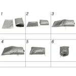 190T Motorcycle Rain Covers Dustproof Rain UV Resistant Dust Prevention Covers - Image 5
