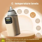 18W Fast Charging Baby Bottle Warmer With Digital Display - Image 3