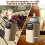 18W Fast Charging Baby Bottle Warmer With Digital Display - Image 4