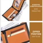 Men Wallet Carbon Fiber Horizontal Business Wallet Card Holder - Image 5