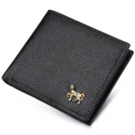 Men Horizontal Wallet Multifunctional Business Tri-fold Card Holder