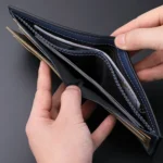 Men Horizontal Wallet Multifunctional Business Tri-fold Card Holder - Image 5