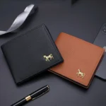 Men Horizontal Wallet Multifunctional Business Tri-fold Card Holder - Image 6