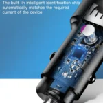 Yesido Y42 PD+QC3.0 Car Charger Cigarette Lighter 42W Fast Charger - Image 4