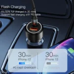 Yesido Y43 Dual USB Port Car Fast Charger Cigarette Lighter 36W Car Charger - Image 11