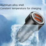 Yesido Y43 Dual USB Port Car Fast Charger Cigarette Lighter 36W Car Charger - Image 6