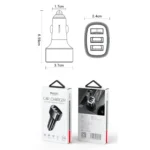 Yesido Y46 42W 3 USB Port Car Fast Charger - Image 12