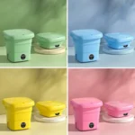 Mini Portable Folding Household Washing Machine Underwear Washer - Image 2