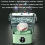 Mini Portable Folding Household Washing Machine Underwear Washer - Image 12