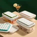 Ice Mold Folding Lid Press Ice Box - Image 2