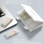 24 Grid Large Capacity Sealing Pills Case 3 Times A Day 7 Day Medicine Organizer Box - Image 9