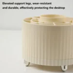 Desktop Rotation Makeup Brush Bucket Dressing Table Stand - Image 4
