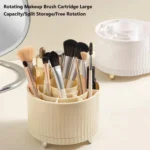 Desktop Rotation Makeup Brush Bucket Dressing Table Stand - Image 7