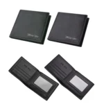 DEABOLAR  Men PU Leather Short Wallet Zipper Coin Purse Card Holder - Image 7