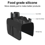 Upgrade Couch Cup Holder Tray Silicone Anti-Slip Sofa Armrest Tray - Image 4