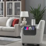 Upgrade Couch Cup Holder Tray Silicone Anti-Slip Sofa Armrest Tray - Image 7