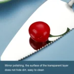 Stainless Steel Cake Knife Fork Set Cake Spoon Moon Cake Knife Fork - Image 7