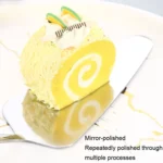 Stainless Steel Cake Knife Fork Set Cake Spoon Moon Cake Knife Fork - Image 8