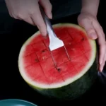 2 In 1 Watermelon Fork Slicer Stainless Steel  Kitchen Fruit Cutter - Image 5