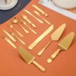 Stainless Steel Cake Moon Cake Knife Fork Dessert Cake Baking Tools - Image 2
