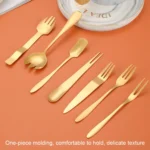 Stainless Steel Cake Moon Cake Knife Fork Dessert Cake Baking Tools - Image 3