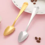 Stainless Steel Scraper Spoon Fruit Grapefruit Spoon Baby Digging Ball Spoon - Image 4