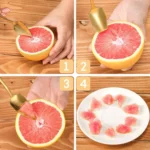 Stainless Steel Scraper Spoon Fruit Grapefruit Spoon Baby Digging Ball Spoon - Image 8