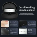 Smart Anti-snoring Device TENS Double Pulse Sound Wave Induction Sleep Snoring Breathing Corrector - Image 4