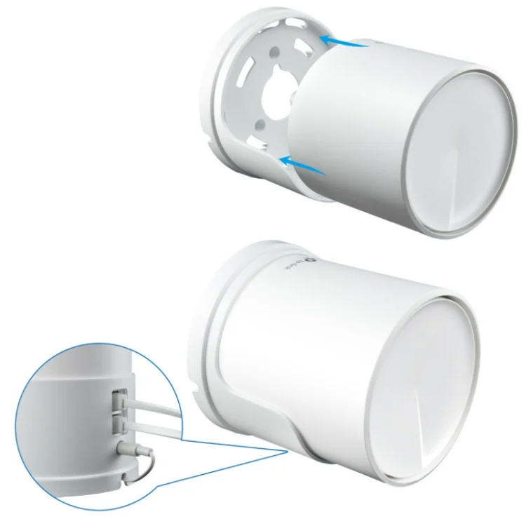 TBD0603838001A.webp For TP-Link Deco X20/X60 Router Wall Mount Storage Bracket - Image 1