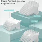 Electric Waterproof Hairdresser Children Low Noise Rechargeable Push Clipper - Image 6