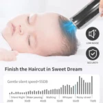 Electric Waterproof Hairdresser Children Low Noise Rechargeable Push Clipper - Image 10