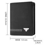 DEABOLAR Men Wallet Retro Casual Short Multi-card Holder Driver License Case - Image 2