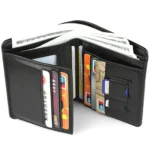 DEABOLAR Men Wallet Retro Casual Short Multi-card Holder Driver License Case - Image 4