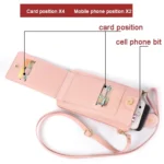 Ladies Mobile Phone Bag One Shoulder Messenger Mini Bag Printed Long Card Holder Wallet - Image 4