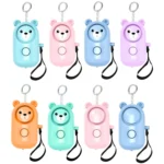 130dB LED Personal Alarm Pull Ring Outdoor Self-defense Products - Image 2