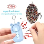 130dB LED Personal Alarm Pull Ring Outdoor Self-defense Products - Image 4