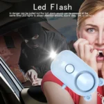 130dB LED Personal Alarm Pull Ring Outdoor Self-defense Products - Image 7