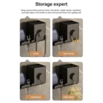 For Dyson Hair Dryer Wall-Mounted Holder Bathroom Shelf Storage Rack - Image 6