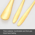 6pcs/set Stainless Steel Cake Knife And Fork Set - Image 4