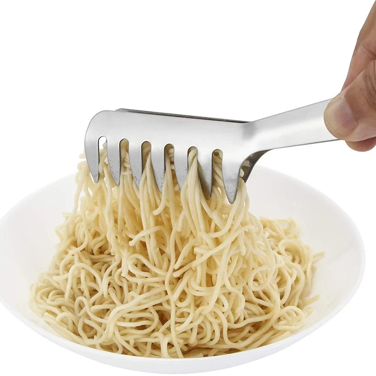 TBD06038475_B6.webp Titanium Plated Stainless Steel Spaghetti Clip Restaurant Food Clamps - Image 7