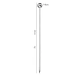 304 Stainless Steel Fruit Needle Dim Sum Decorative Small Sticks - Image 3