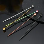 304 Stainless Steel Fruit Needle Dim Sum Decorative Small Sticks - Image 6