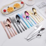 24pcs/set Boxed Stainless Steel Cutlery Knife, Fork and Spoon Cutlery Set - Image 2