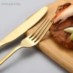 24pcs/set Boxed Stainless Steel Cutlery Knife, Fork and Spoon Cutlery Set - Image 9