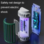 LED-UV Purple Light Wave Electric Shock Mosquito Killer Lamp Mini Plug-In Mosquito Repellent, CN Plug - Image 4