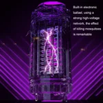 LED-UV Purple Light Wave Electric Shock Mosquito Killer Lamp Mini Plug-In Mosquito Repellent, CN Plug - Image 5