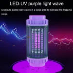 LED-UV Purple Light Wave Electric Shock Mosquito Killer Lamp Mini Plug-In Mosquito Repellent, CN Plug - Image 6