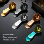 30ml 304 Stainless Steel Thickened Coffee Spoon With Scale Measuring Bean Spoon - Image 4