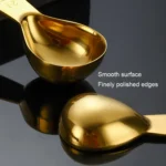 30ml 304 Stainless Steel Thickened Coffee Spoon With Scale Measuring Bean Spoon - Image 6