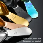 30ml 304 Stainless Steel Thickened Coffee Spoon With Scale Measuring Bean Spoon - Image 7